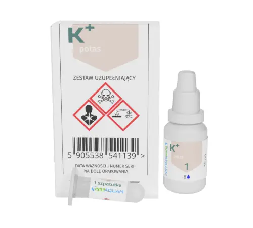 Potas - test kropelkowy uzupełnienie